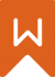 Thumbnail Woligo Bookmark shaped W orange logo
